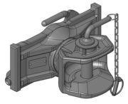 Mechanisches Zugmaul Scharmüller mit 31mm Bolzen